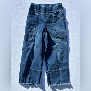 Democracy High Waisted Elastic Band Pull On Pants Size 2